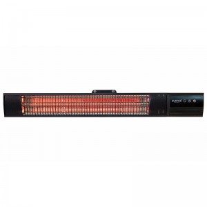 Επιτοίχιο φωτιστικό θέρμανσης Dark Wall 2500 Black