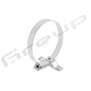 Στήριγμα τοίχου απλό INOX Φ80 έως Φ300