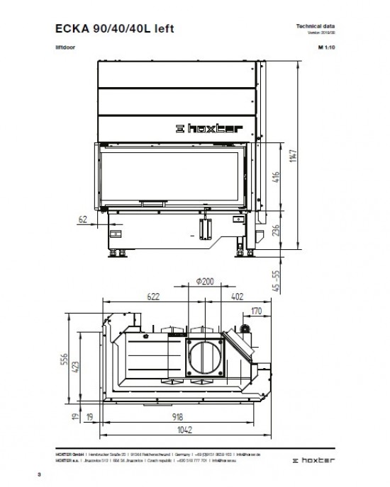 HOXTER ECKA 90/40/40h