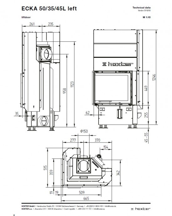 HOXTER ECKA 50/35/45h