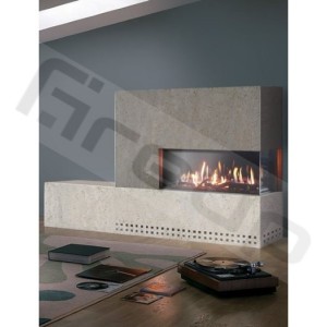 Venezia 130 corner  Ενεργειακό τζάκι αερίου Italkero Venezia 130 corner  Ενεργειακό τζάκι αερίου Italkero