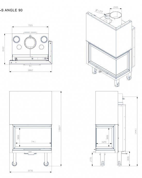 LAVAKAMIN AERO-S ANGLE 90 ΔΥΟ ΟΨΕΩΝ