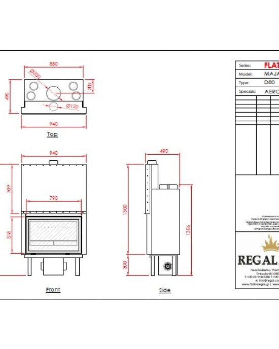 REGAL MAJARDA D80