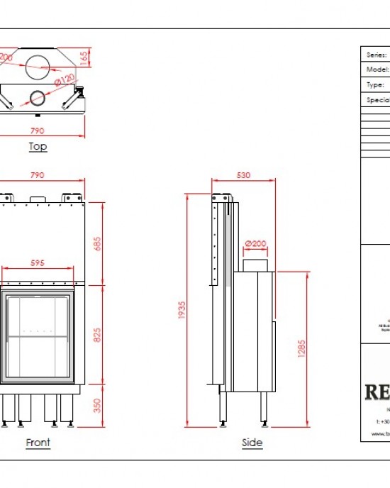 REGAL FLAT VERTICAL 60X80