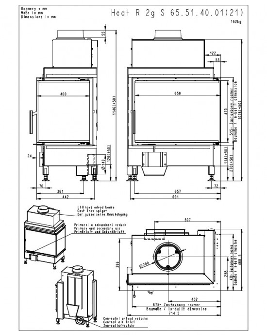 ROMOTOP HEAT R/L 2g  S65.51.40.01(21)