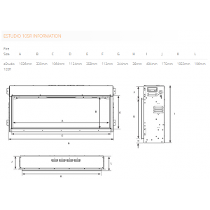 Gazco eStudio 105R Gazco eStudio 105R