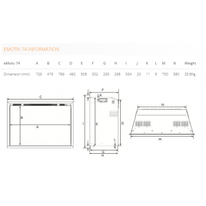 Gazco EMOTIV 74 Gazco EMOTIV 74