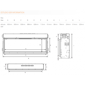Gazco eStudio 60R Gazco eStudio 60R