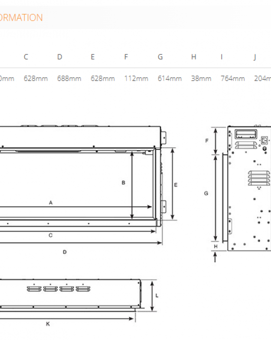 Gazco eStudio 60R Gazco eStudio 60R