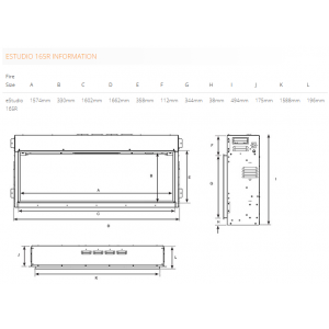 Gazco eStudio 165R Gazco eStudio 165R