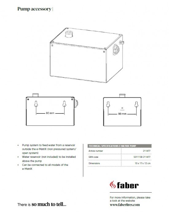 Faber e-Matrix 800/500 ST