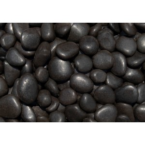 Βότσαλα Γυαλισμένα Μαύρα