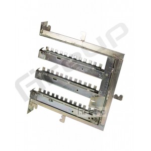 Μηχανισμός Αλυσίδας Ανοιχτού τύπου Χτιστής Ψησταριάς BBQ  33cm x 35cm