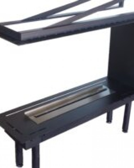 Μεταλλική κατασκευή τοποθέτησης καυστήρα βιοαιθανόλης