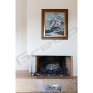 Παραδοσιακό τζάκι 2 όψεων