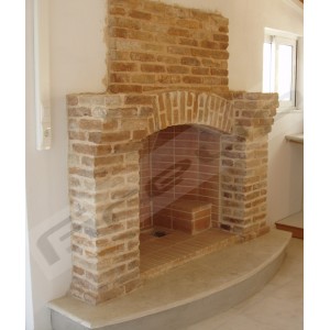 Παραδοσιακό τζάκι ίσιο