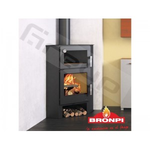 Σόμπα με φούρνο LERMA-H BRONPI