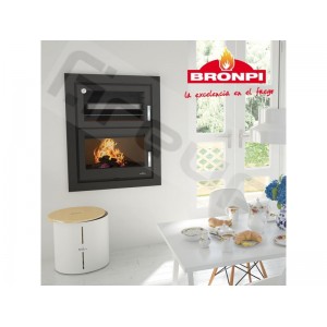 Σόμπα με φούρνο MURANO-E BRONPI