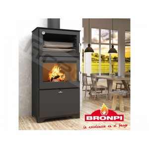 Σόμπα με φούρνο MURANO-L BRONPI