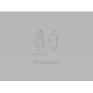 Σόμπα με φούρνο TUDELA BRONPI Σόμπα με φούρνο TUDELA BRONPI