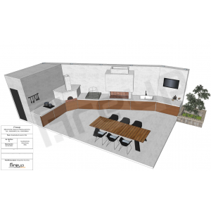 Διαμόρφωση εξωτερικού BBQ 3 Διαμόρφωση εξωτερικού BBQ 3