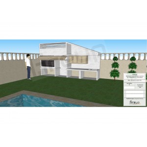 Διαμόρφωση εξωτερικού BBQ 1 Διαμόρφωση εξωτερικού BBQ 1